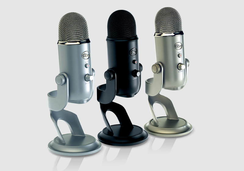 Blue yeti microphone setup
